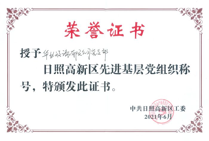 日照高新區(qū)先進(jìn)基層黨組織-網(wǎng)絡(luò)